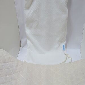 Uppa Baby Vista Bassinet Fabric Mattress and Cover Replacement white #0317VIS-US